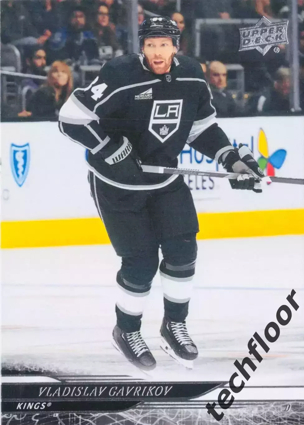 Карточка NHL Vladislav Gavrikov LA Kings/Владислав Гавриков Лос-Анджелес НХЛ