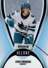 Карточка NHL Luca Cagnoni San Jose Sharks/Лука Каньони Сан-Хосе Шаркс НХЛ