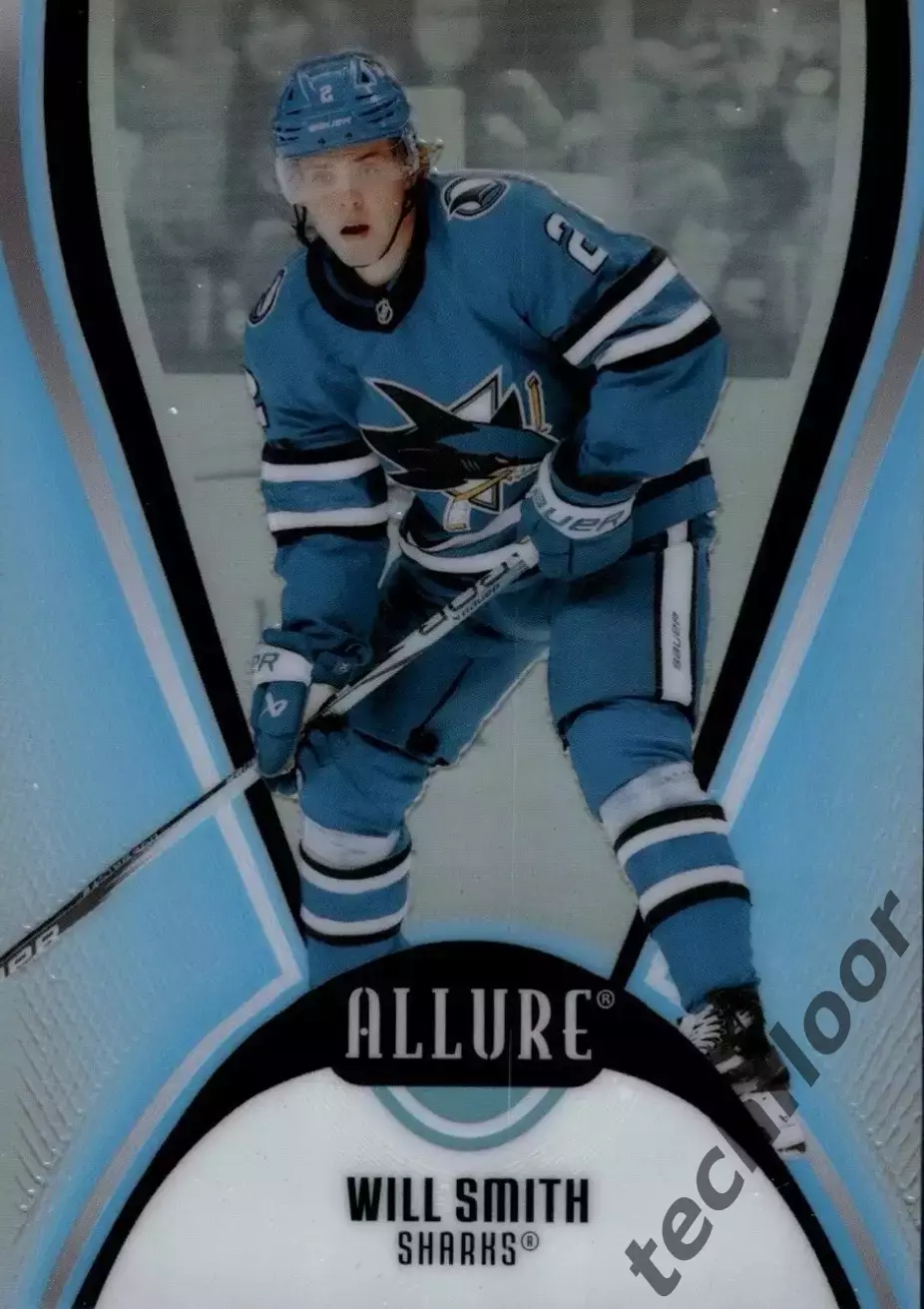 Карточка NHL Will Smith San Jose Sharks/ Уилл Смит Сан-Хосе Шаркс НХЛ