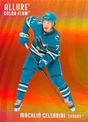 Карточка NHL Macklin Celebrini San Jose Sharks /Маклин Селебрини Сан-Хосе НХЛ
