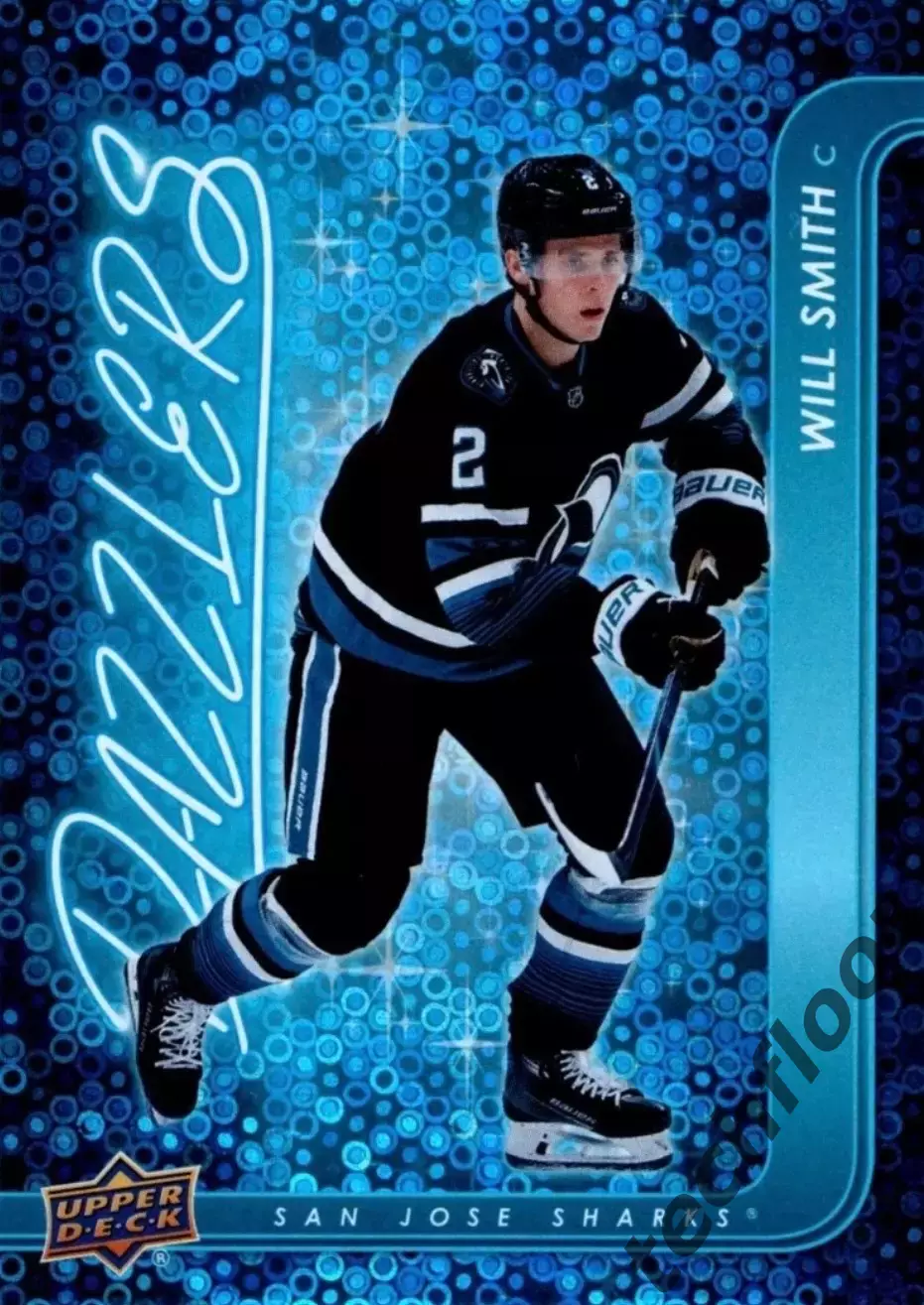Карточка NHL Will Smith San Jose Sharks /Уилл Смит Сан-Хосе НХЛ