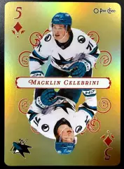 Карточка NHL Macklin Celebrini San Jose Sharks / Маклин Селебрини Сан-Хосе НХЛ