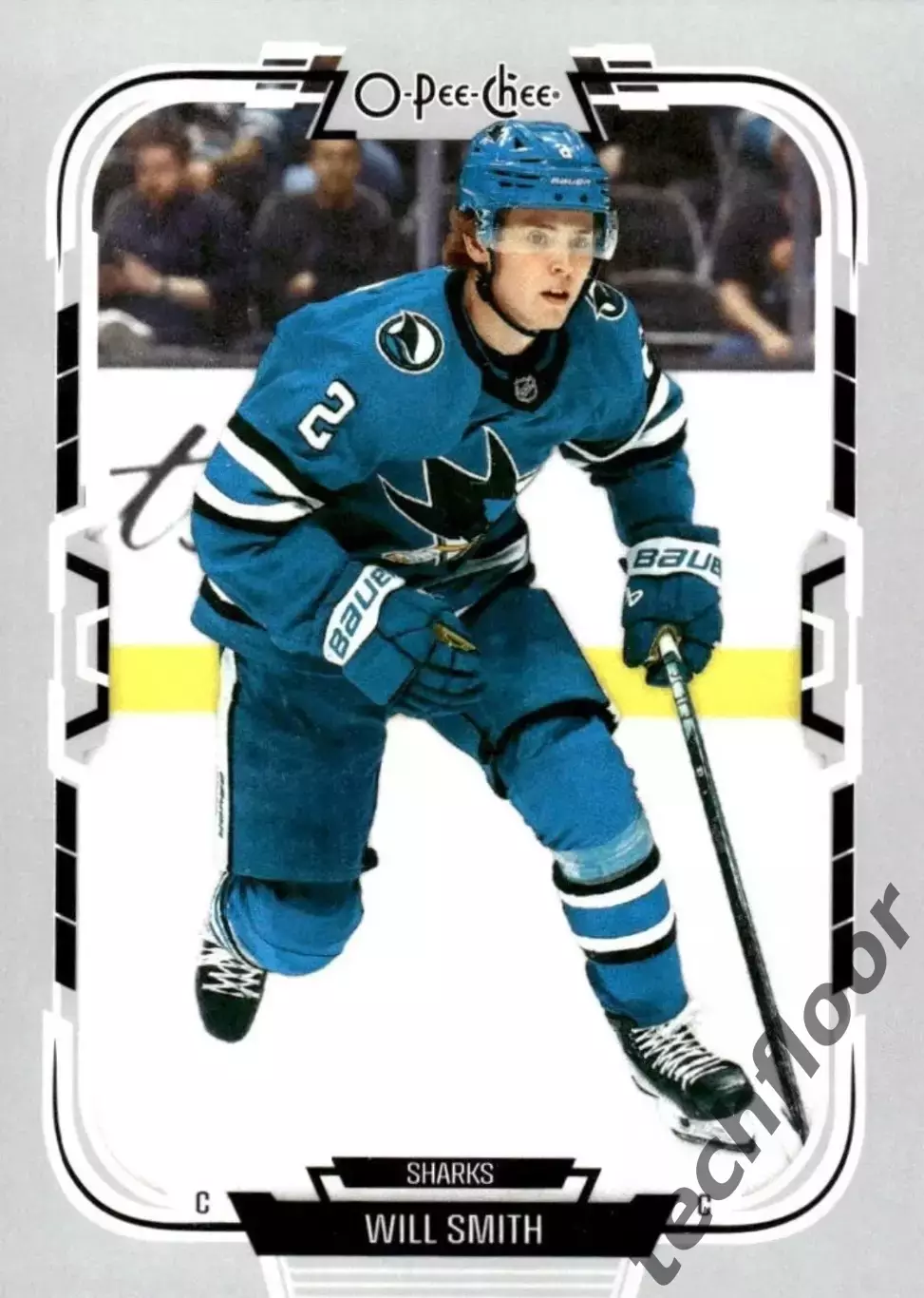 Карточка NHL Will Smith San Jose Sharks / Уилл Смит Сан-Хосе НХЛ