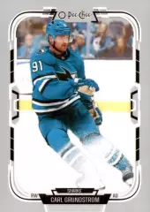 Карточка NHL Carl Grundstrom San Jose Sharks/Карл Грундстрём Сан-Хосе Шаркс НХЛ