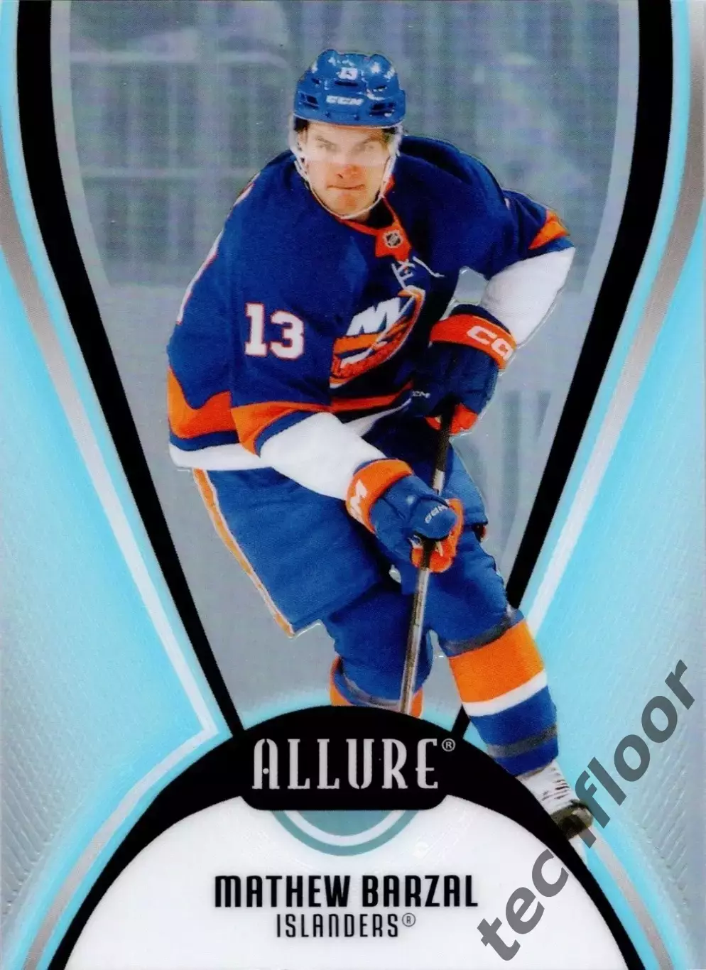 Карточка NHL Mathew Barzal New York Islanders/ Мэтью Барзал Айлендерс НХЛ