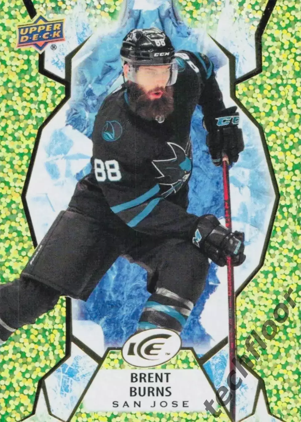 Карточка NHL Brent Burns San Jose Sharks/ Брент Бернс Сан-Хосе Шаркс НХЛ