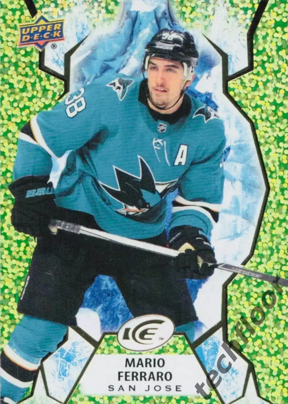 Карточка NHL Mario Ferraro San Jose Sharks/ Марио Ферраро Сан-Хосе НХЛ