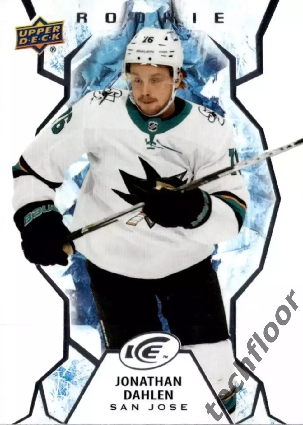 Карточка NHL Jonathan Dahlen San Jose Sharks /Джонатан Дален Сан-Хосе НХЛ