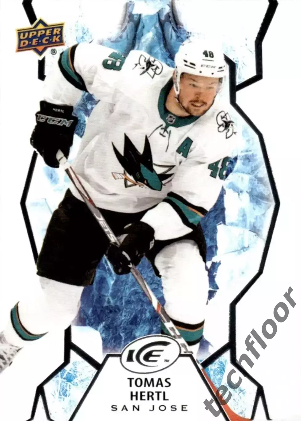Карточка NHL Tomas Hertl San Jose Sharks / Томаш Гертл Сан-Хосе НХЛ