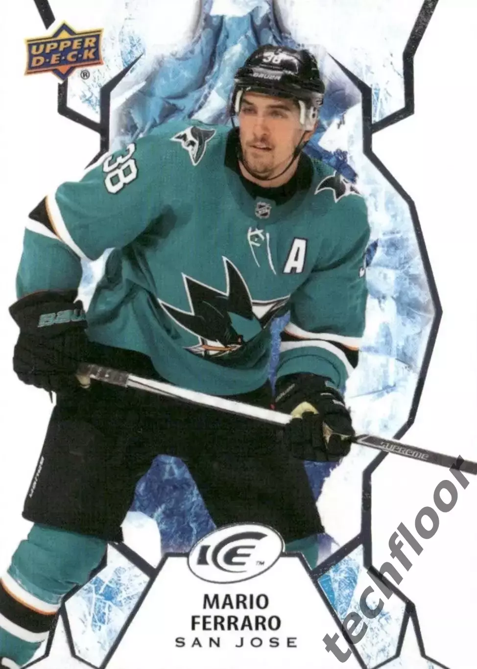 Карточка NHL Mario Ferraro San Jose Sharks /Марио Ферраро Сан-Хосе НХЛ