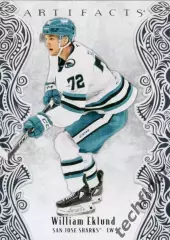 Карточка NHL William Eklund San Jose Sharks/ Виллиам Эклунд Сан-Хосе Шаркс НХЛ