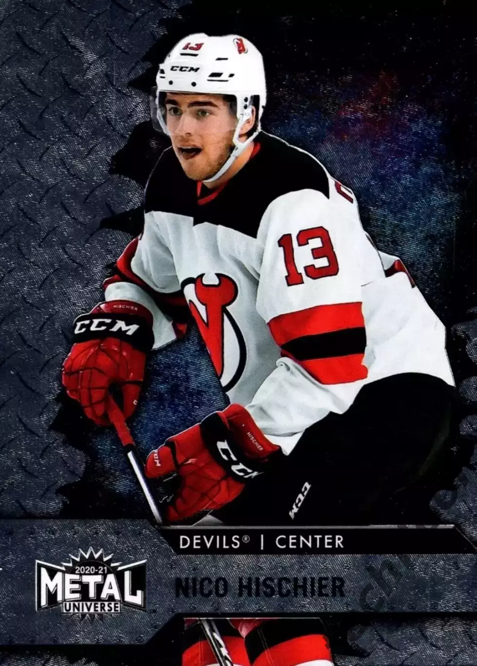 Карточка NHL Nico Hischier New Jersey Devils/ Нико Хишир Нью-Джерси НХЛ