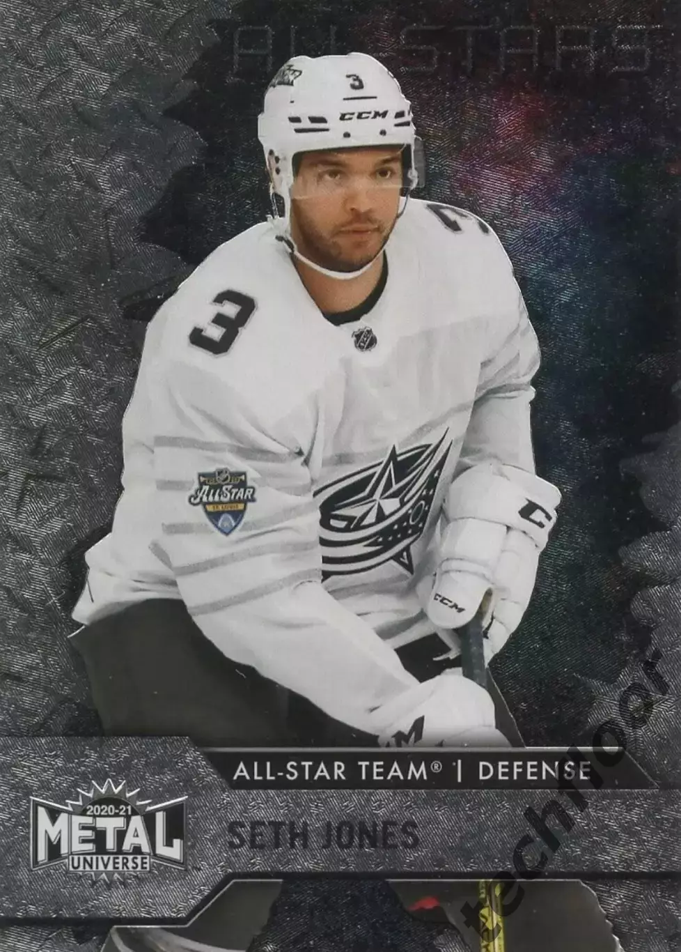 Карточка NHL Seth Jones Columbus Blue Jackets/ Сет Джонс Коламбус НХЛ