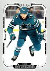 Карточка NHL Shakir Mukhamadullin San Jose Sharks / Шакир Мухамадуллин Сан-Хосе