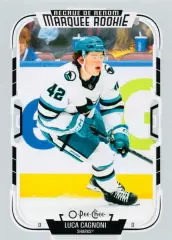 Карточка NHL Luka Cagnoni San Jose Sharks/Лука Каньони Сан-Хосе Шаркс НХЛ