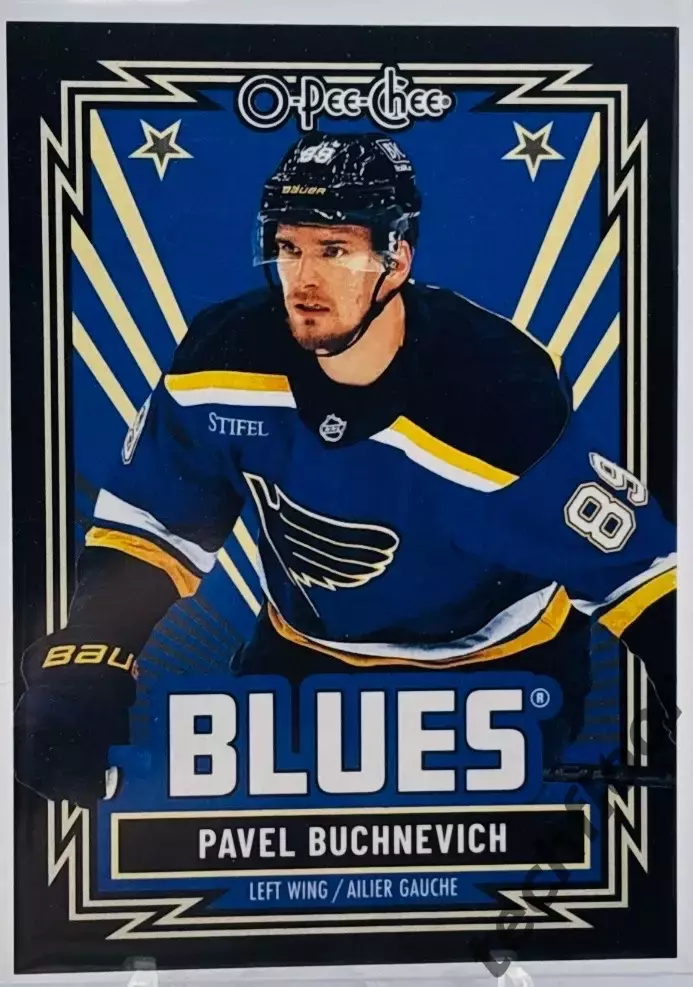 Карточка NHL Pavel Buchnevich St. Louis Blues/ Павел Бучневич Сент-Луис */100