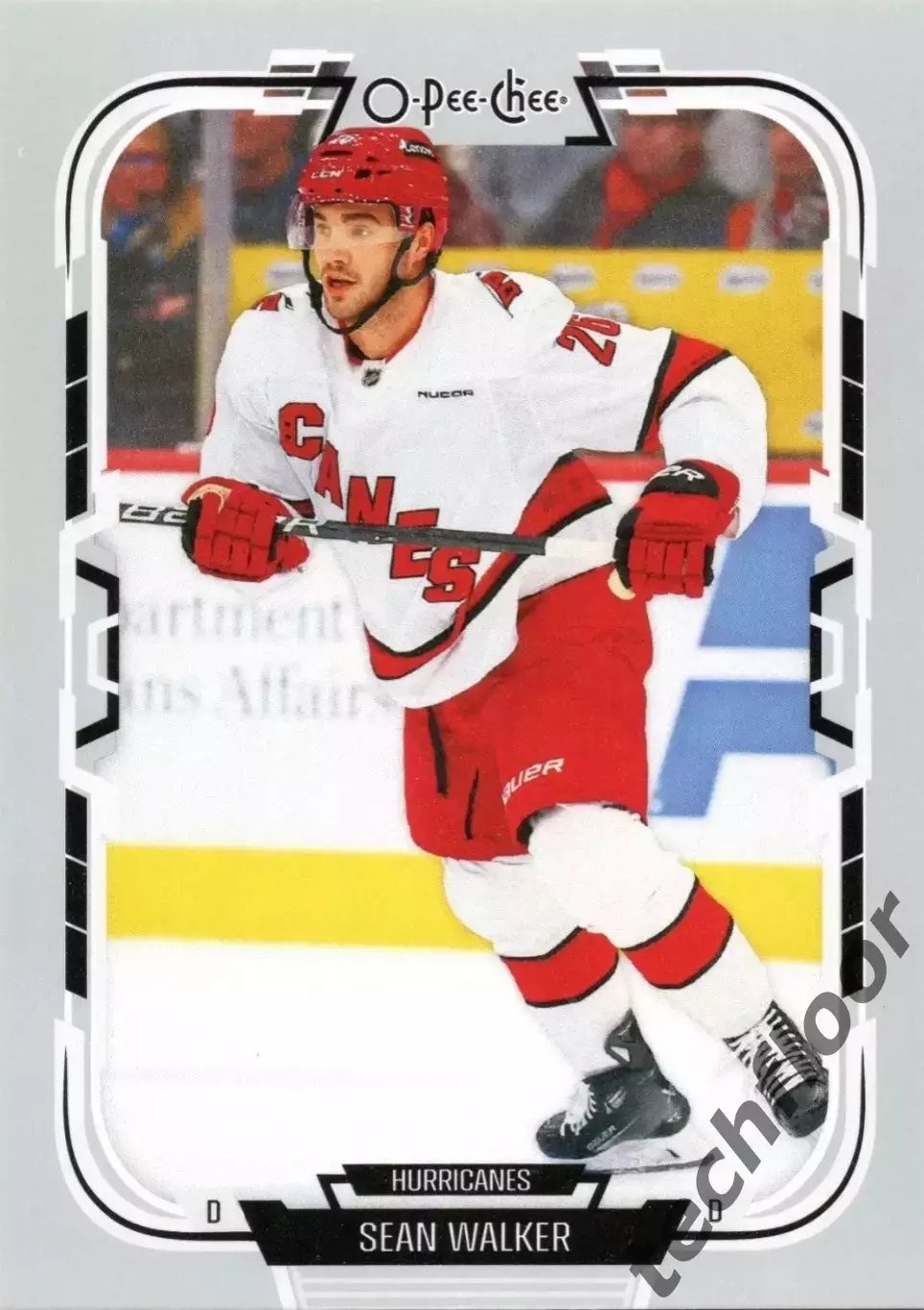 Карточка NHL Sean Walker Carolina Hurricanes/Шон Уокер Каролина НХЛ