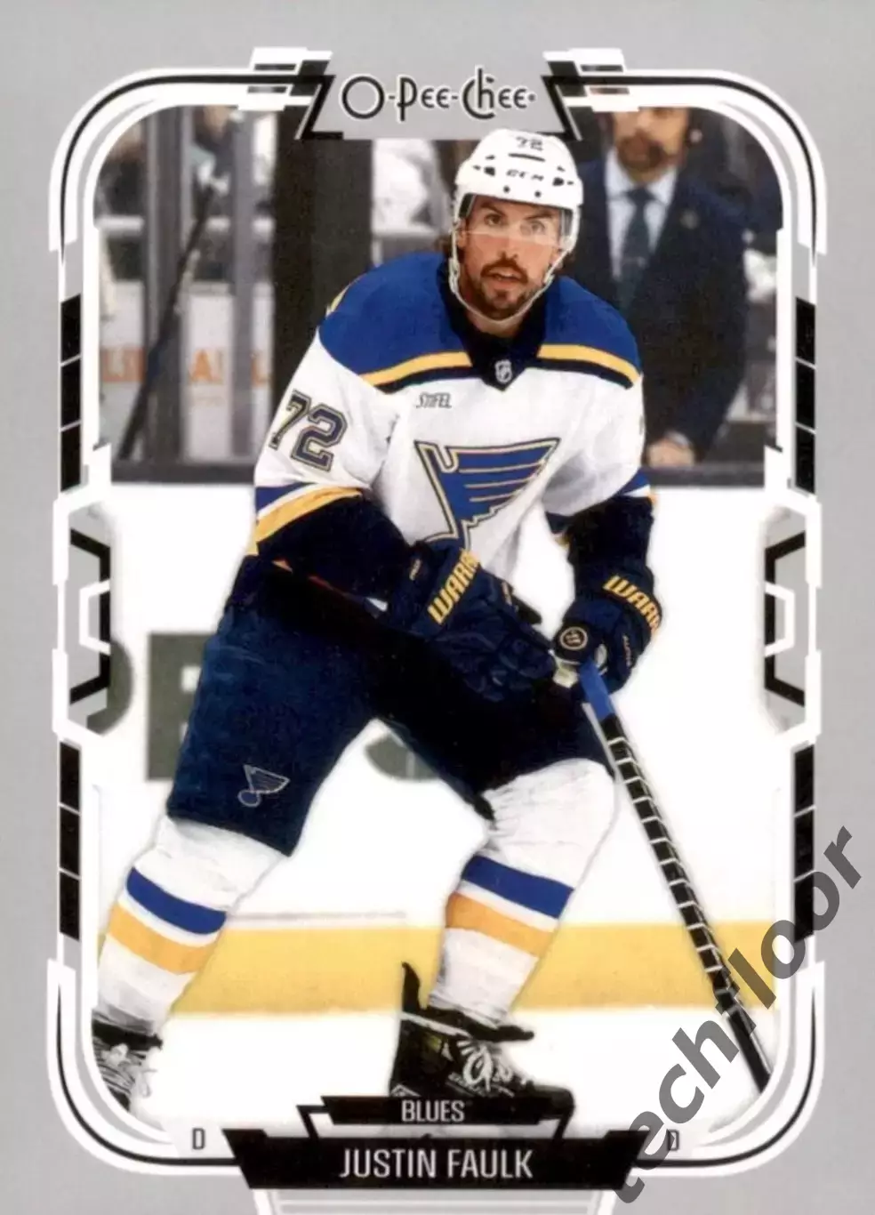 Карточка NHL Justin Faulk St.Louis Blues/ Джастин Фолк Сент-Луис НХЛ