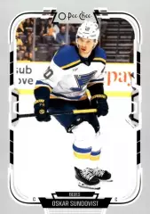 Карточка NHL Oskar Sundqvist St. Louis Blues/ Оскар Сундквист Сент-Луис НХЛ