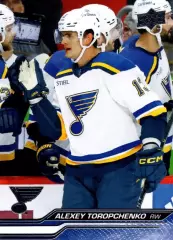 Карточка NHL Alexey Toropchenko St. Louis Blues/Алексей Торопченко Сент-Луис НХЛ