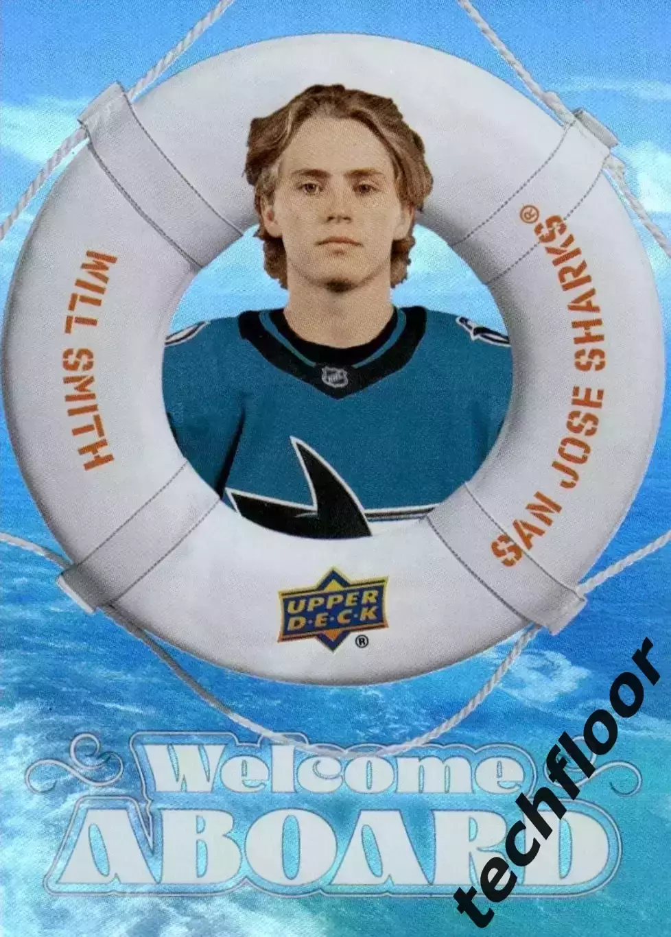 Карточка NHL Will Smith San Jose Sharks/Уилл Смит Сан-Хосе