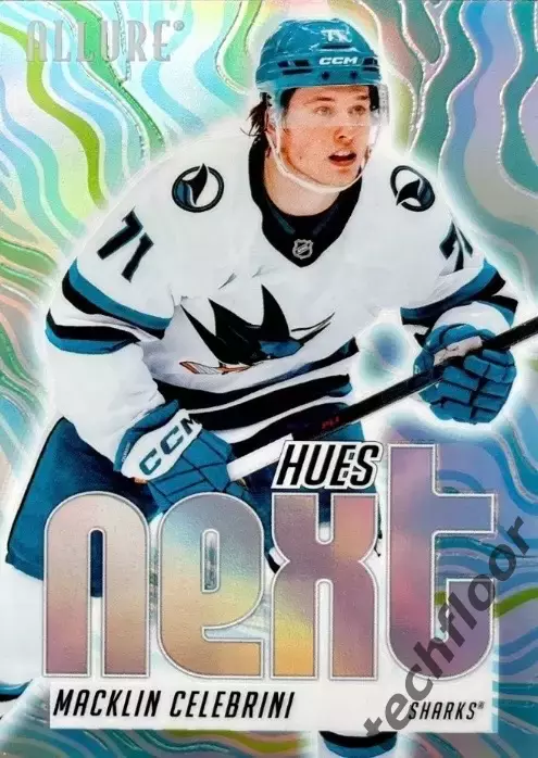 Карточка NHL Macklin Celebrini San Jose Sharks /Маклин Селебрини Сан-Хосе НХЛ