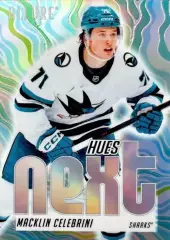 Карточка NHL Macklin Celebrini San Jose Sharks /Маклин Селебрини Сан-Хосе НХЛ