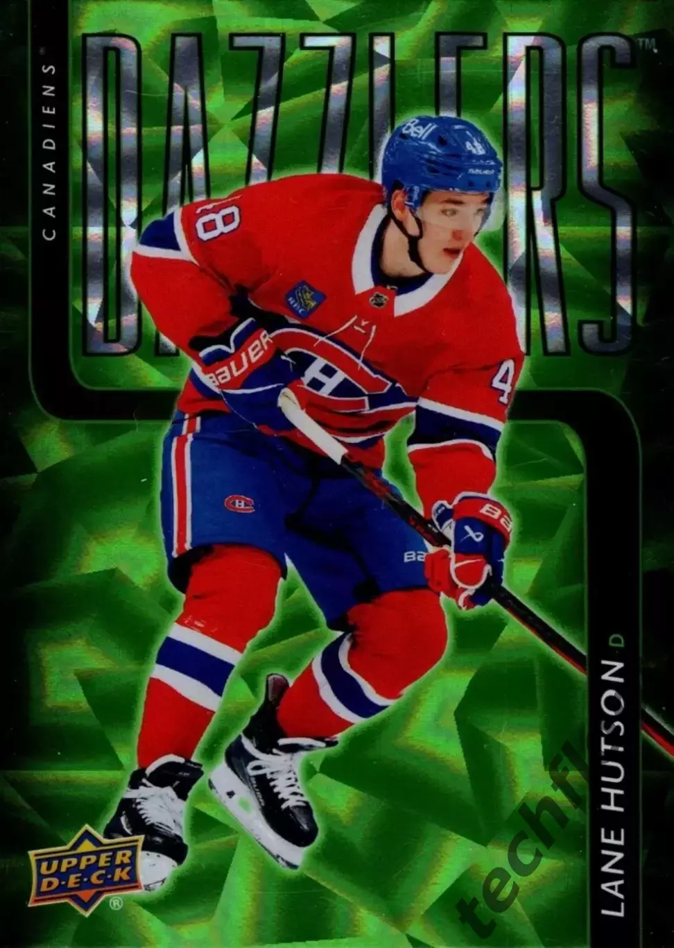 Карточка NHL Lane Hutson Montreal Canadiens/ Лэйн Хатсон Монреаль НХЛ