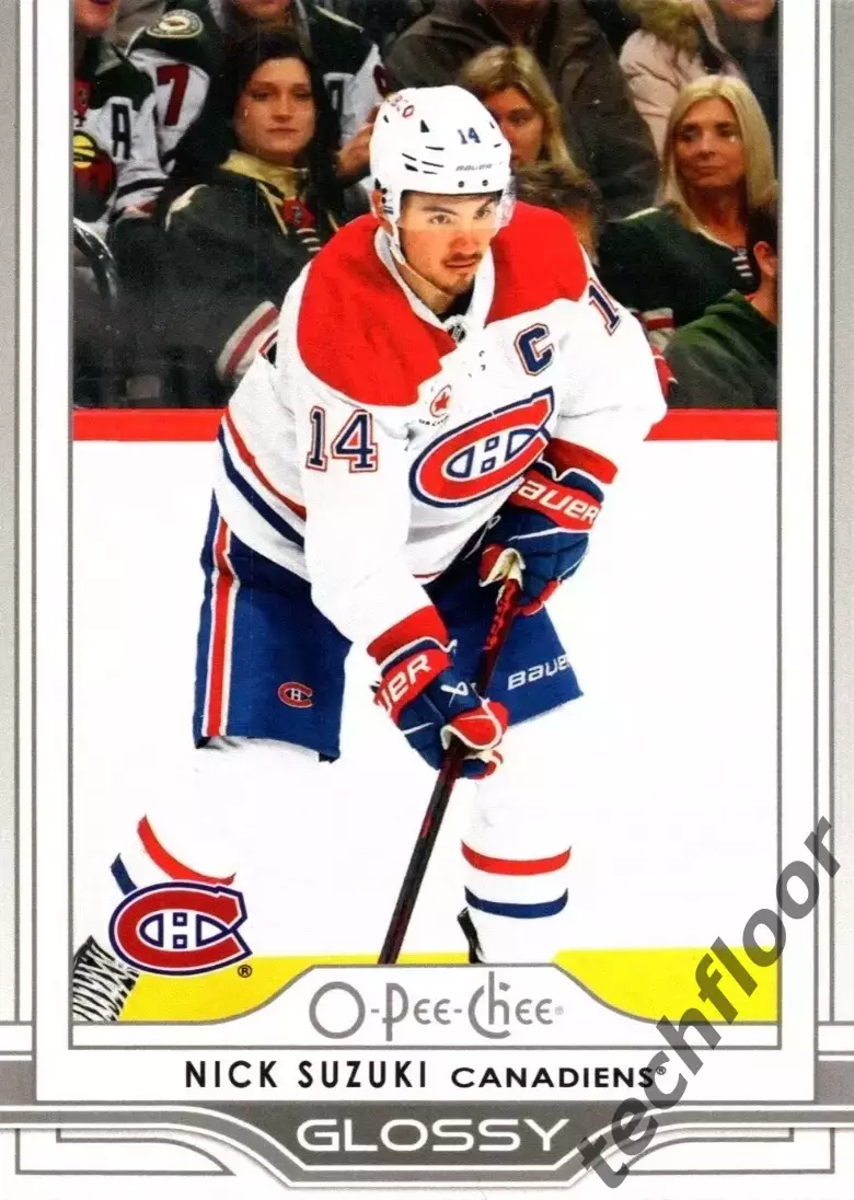 Карточка NHL Nick Suzuki Montreal Canadiens / Ник Сузуки Монреаль НХЛ
