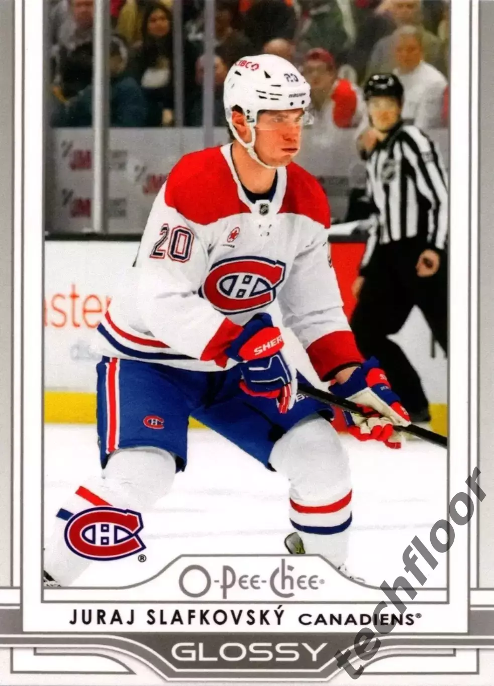 Карточка NHL Juraj Slafkovsky Montreal Canadiens/ Юрай Слафковский Монреаль НХЛ