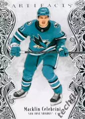 Карточка NHL Macklin Celebrini San Jose Sharks/Маклин Селебрини Сан-Хосе Шаркс
