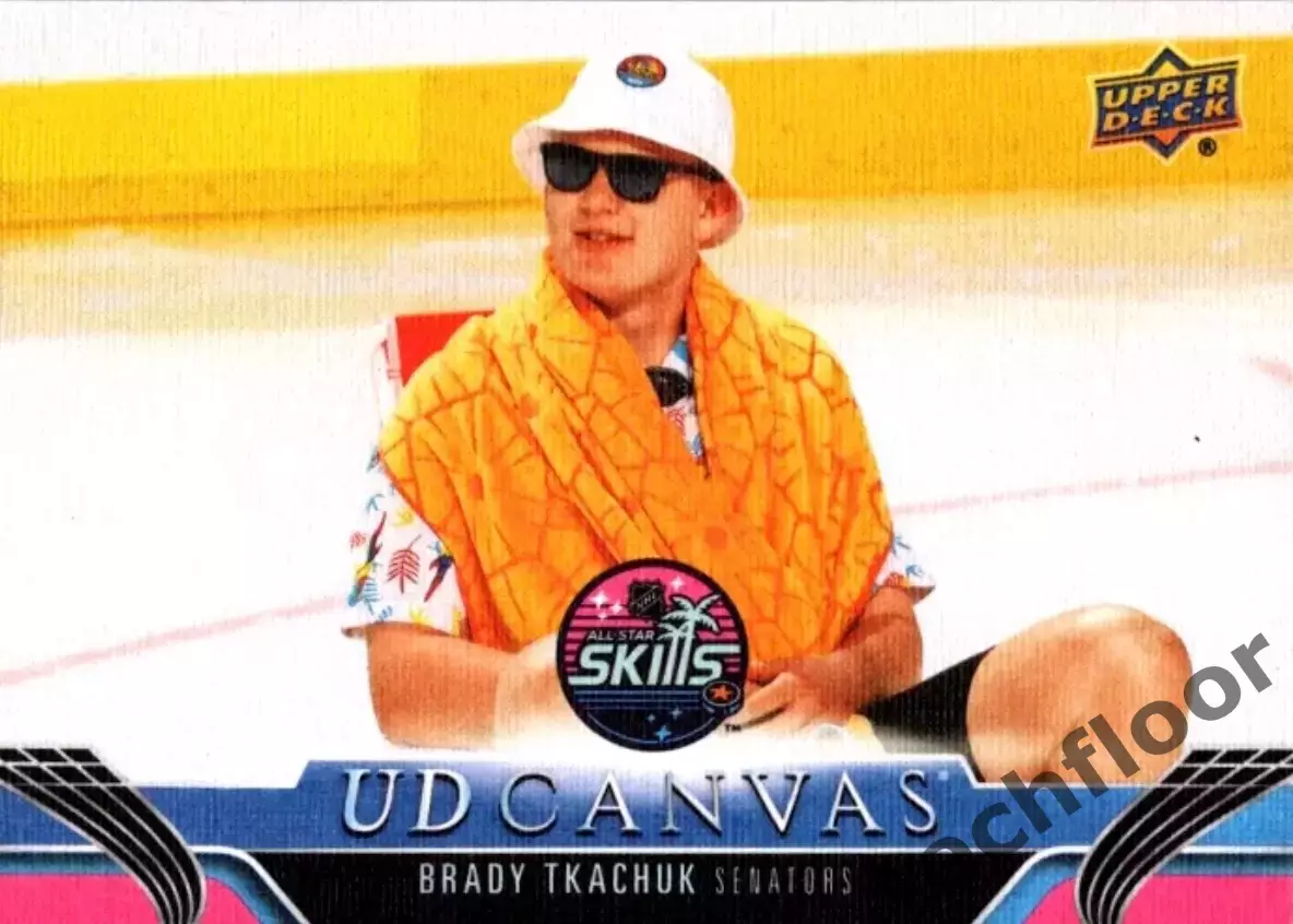 Карточка Canvas NHL Brady Tkachuk Ottawa Senators/Брэди Ткачак Оттава НХЛ