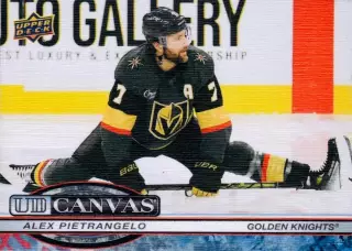 Карточка Canvas NHL Alex Pietrangelo Vegas Golden Knights/Алекс Пьетранжело НХЛ