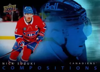Карточка NHL Nick Suzuki Montreal Canadiens/ Ник Сузуки Монреаль НХЛ