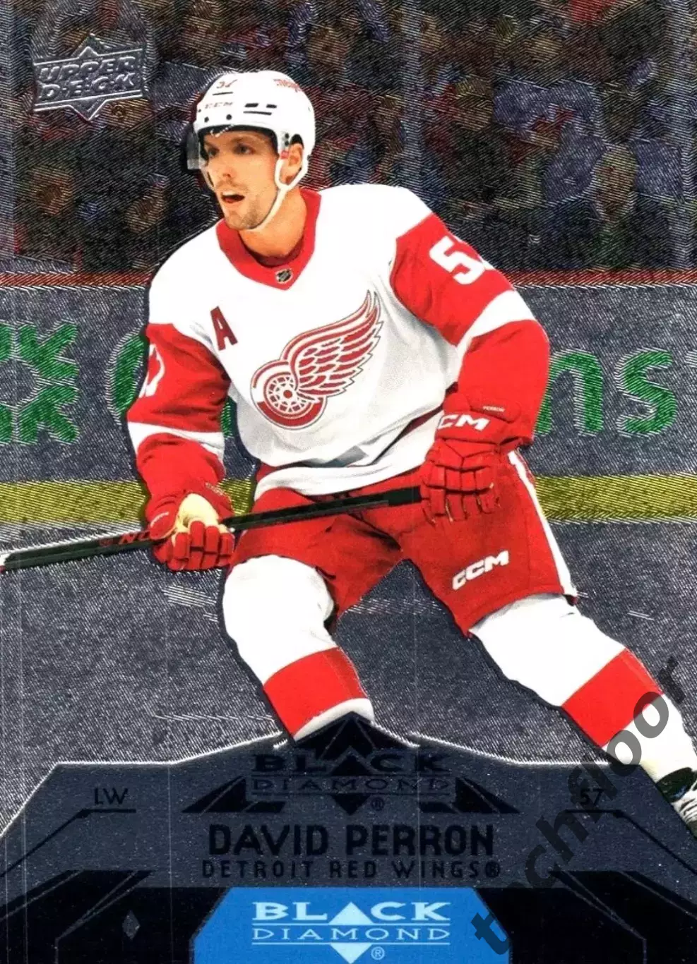 Карточка NHL David Perron Detroit Red Wings/ Давид Перрон Детройт НХЛ