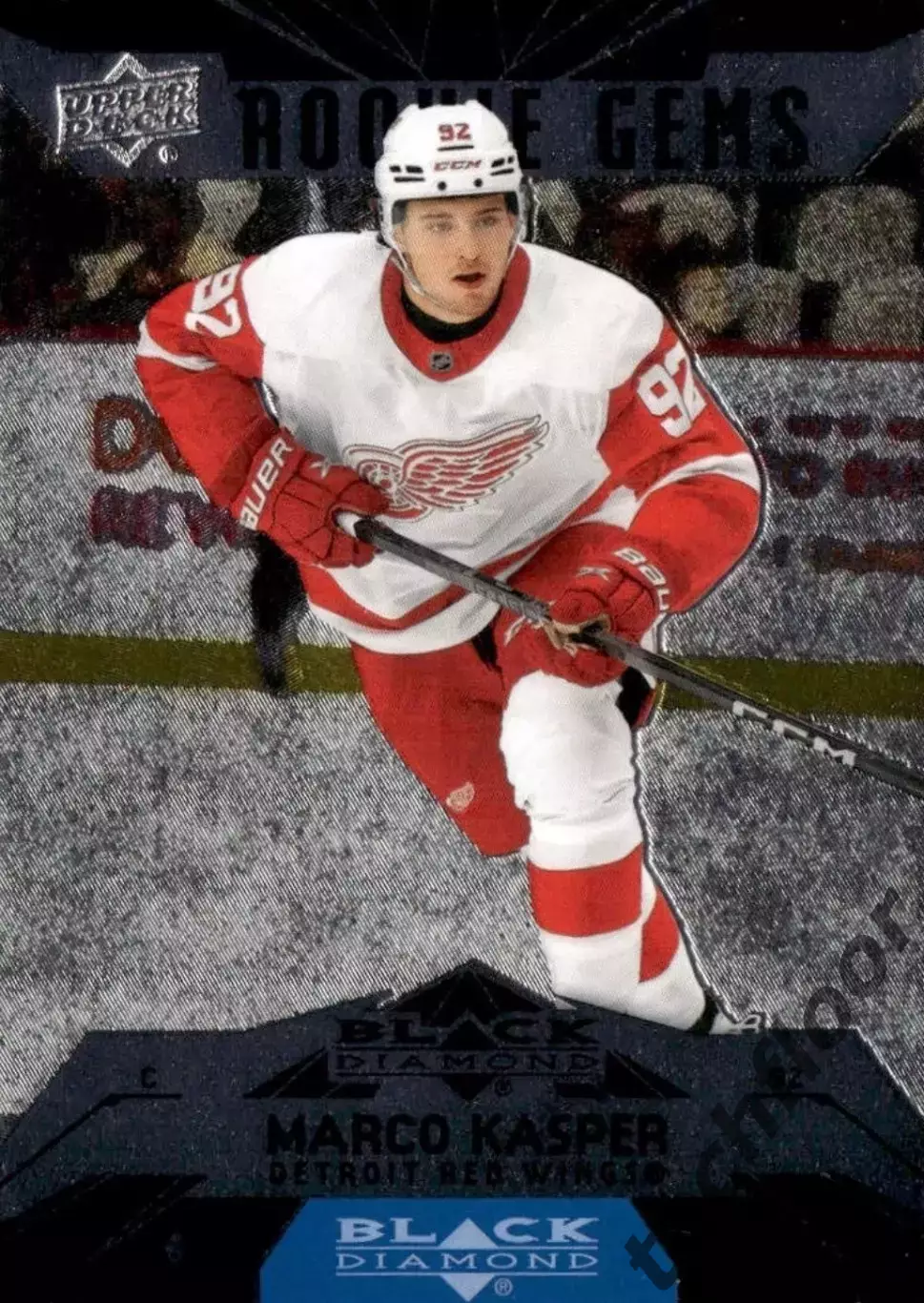 Карточка NHL Marco Kasper Detroit Red Wings/ Марко Каспер Детройт НХЛ