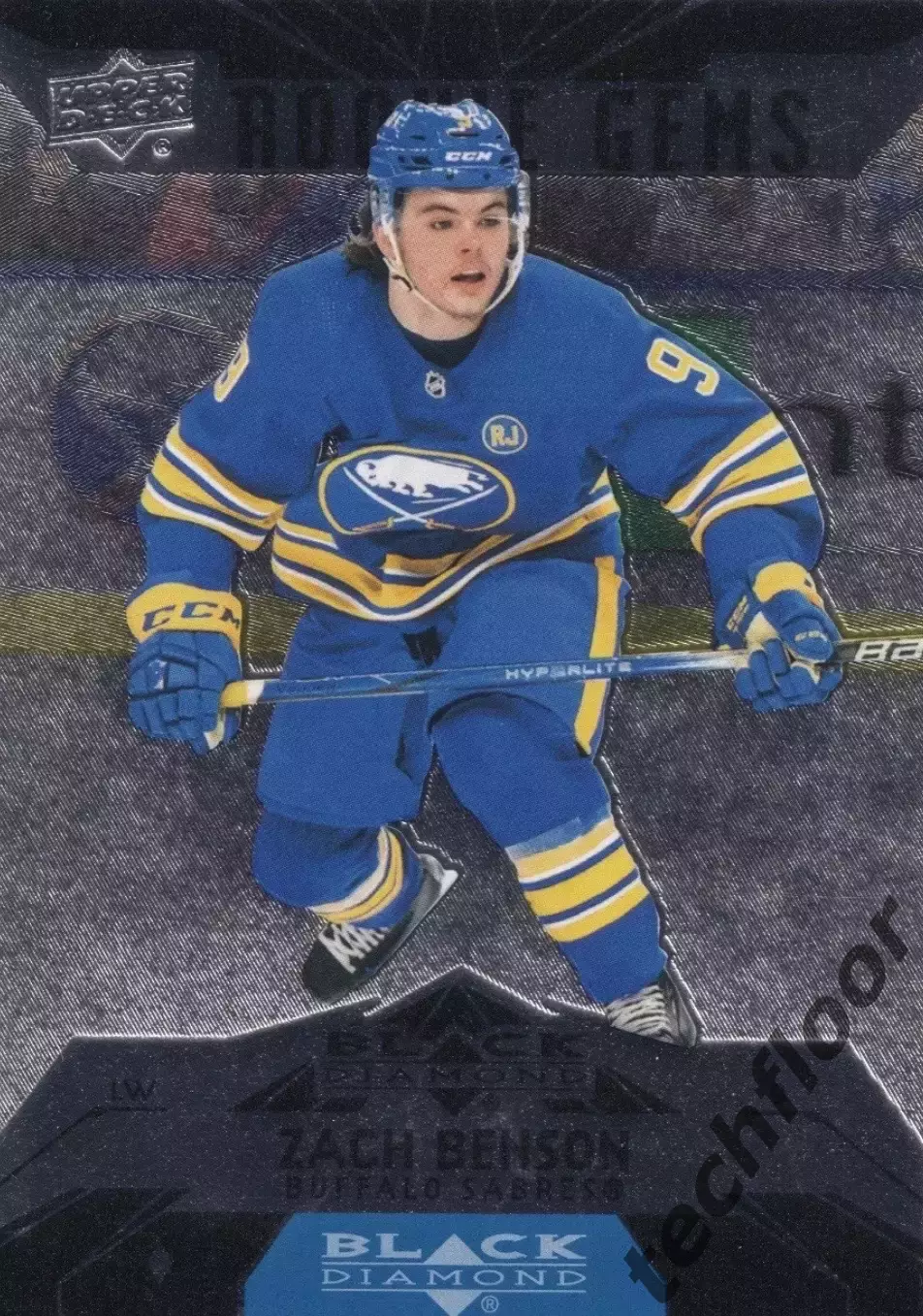 Карточка NHL Zach Benson Buffalo Sabres/ Зак Бенсон Баффало НХЛ