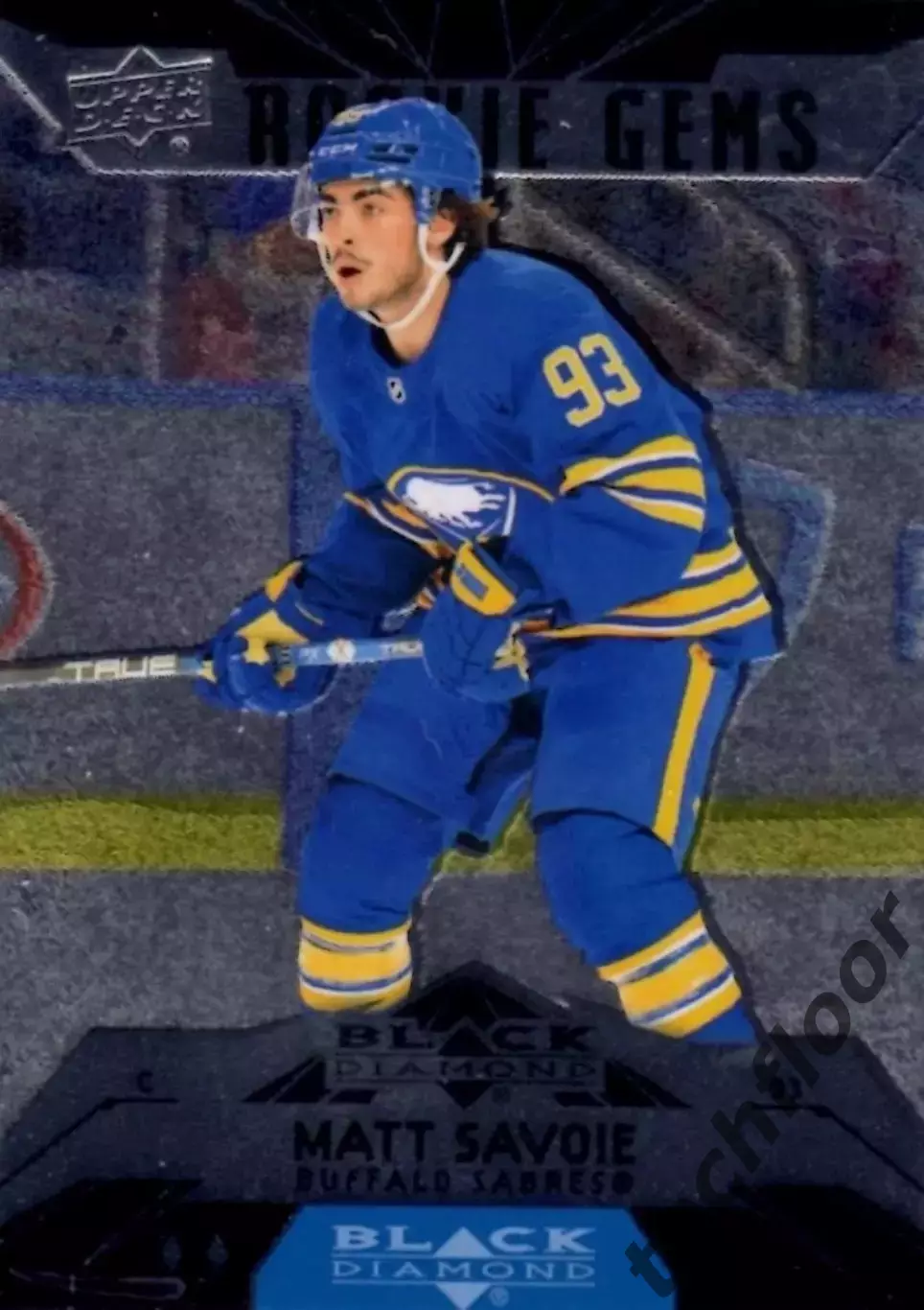 Карточка NHL Matt Savoie Buffalo Sabres/ Мэтт Савой Баффало НХЛ