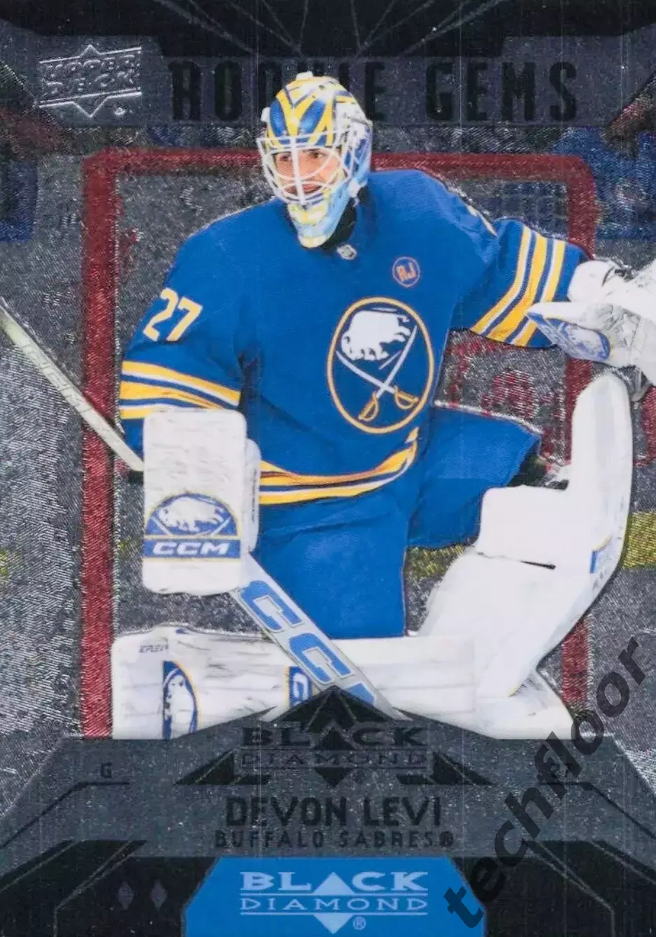 Карточка NHL Devon Levi Buffalo Sabres/ Девон Леви Баффало НХЛ