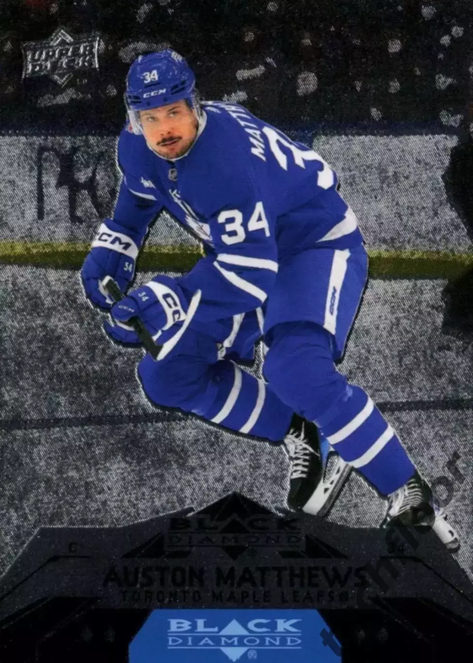 Карточка NHL Auston Matthews Toronto Maple Leafs / Остон Мэттьюс Торонто НХЛ