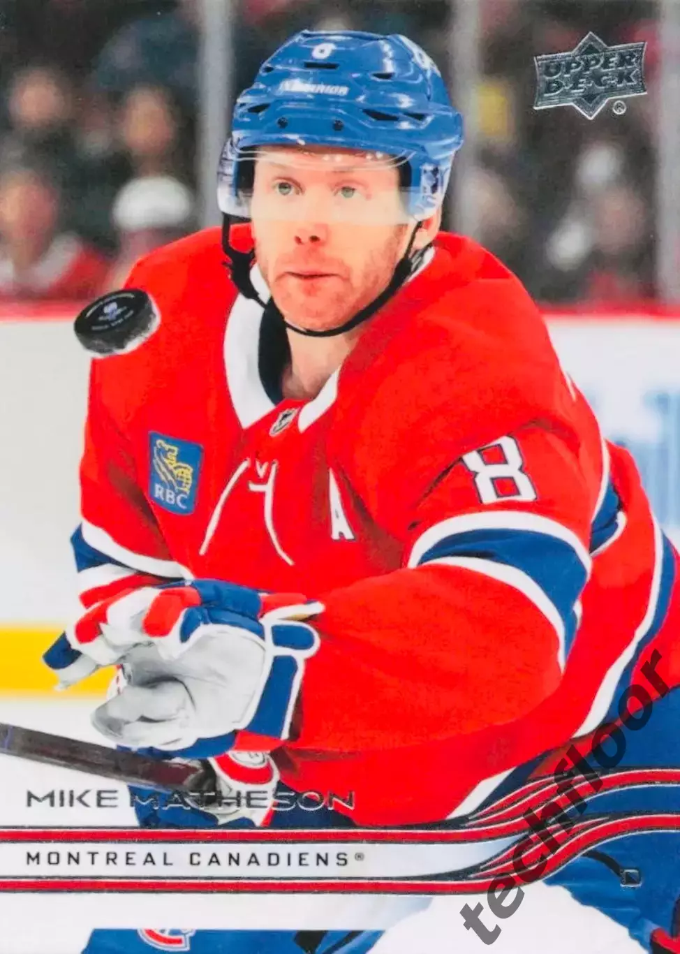Карточка NHL Mike Matheson Montreal Canadiens/ Майкл Мэтсон Монреаль НХЛ