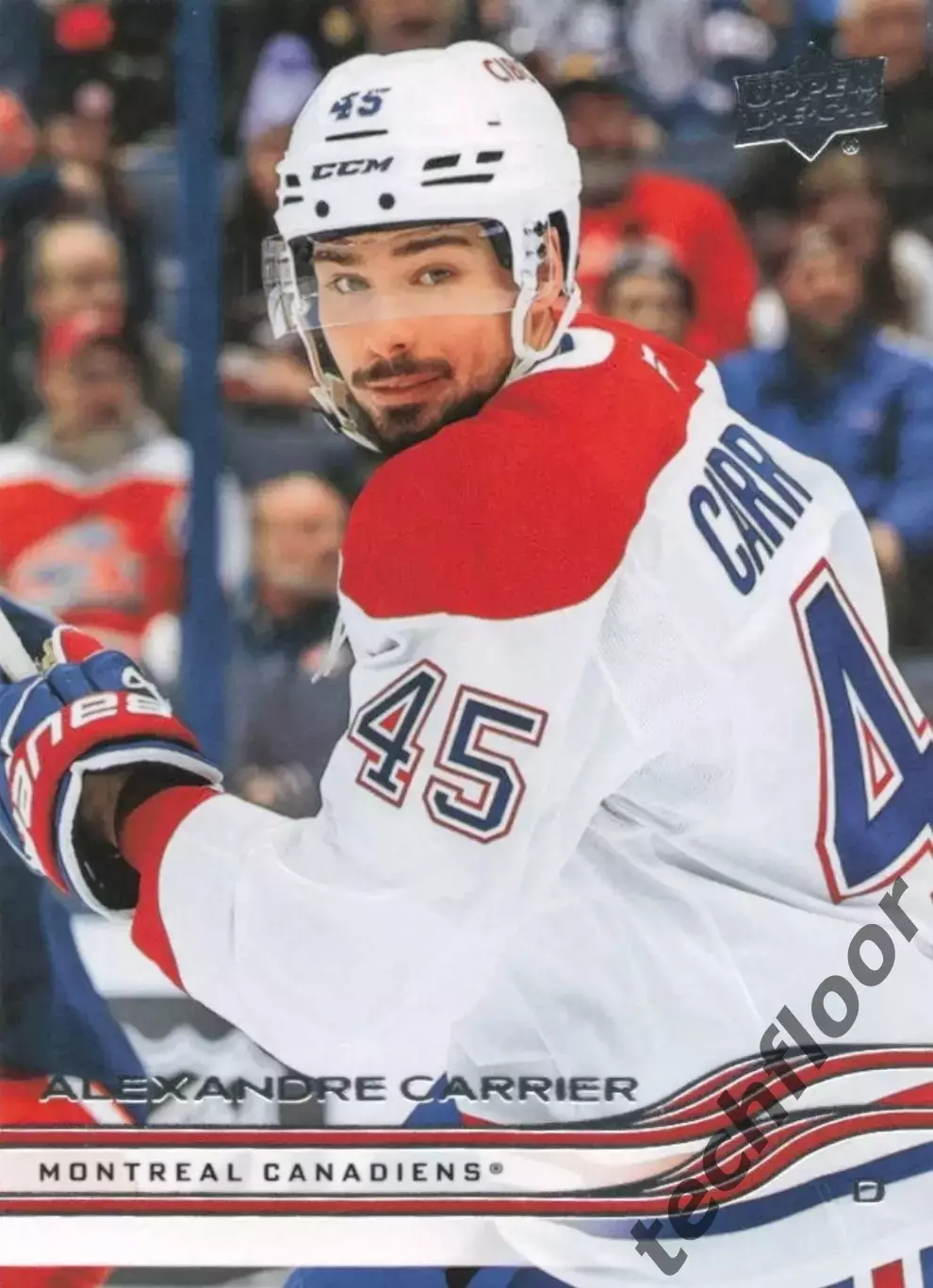 Карточка NHL Alexandre Carrier Montreal Canadiens/Александр Каррье Монреаль НХЛ