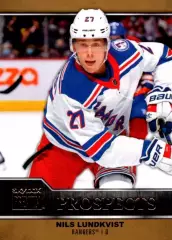 Карточка NHL Nils Lundkvist New York Rangers/ Нилс Лундквист Рейнджерс НХЛ