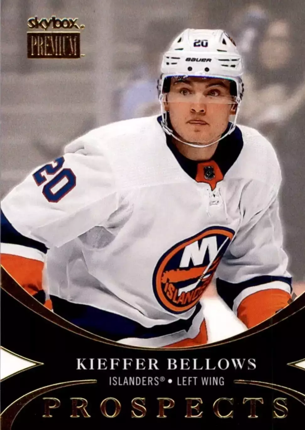 Карточка NHL Kieffer Bellows New York Islanders/Киффер Беллоуз Айлендерс НХЛ