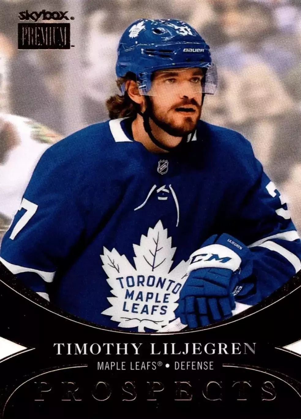 Карточка NHL Timothy Liljegren Toronto Maple Leafs/ Тимоти Лильегрен Торонто НХЛ