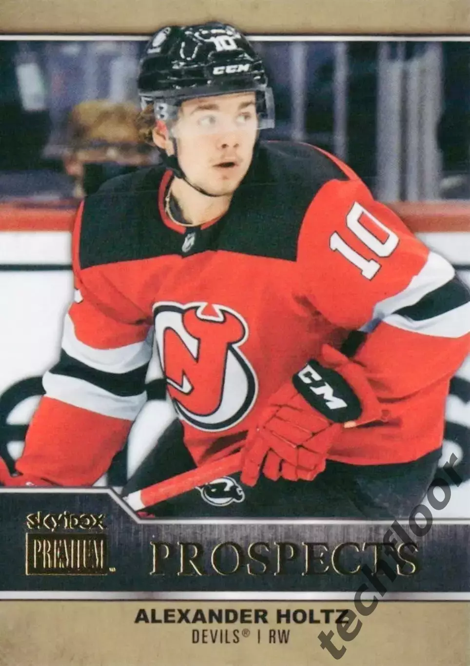 Карточка NHL Alexander Holtz New Jersey Devils/ Александр Хольц Нью-Джерси НХЛ