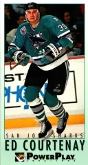 Карточка NHL Ed Courtenay San Jose Sharks/Эд Кортни Сан-Хосе НХЛ