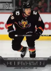 Карточка NHL Jakob Pelletier Calgary Flames /Якоб Пеллетье Калгари НХЛ