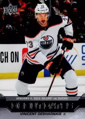 Карточка NHL Vincent Desharnais Edmonton Oilers /Винсент Деарне Эдмонтон НХЛ
