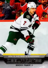 Карточка NHL Brock Faber Minnesota Wild/Брок Фейбер Миннесота НХЛ